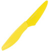 Kershaw 1277 Pure Komachi 2 Citrus Knife 4 inch serrated yellow blade profile view.