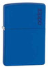 Zippo Z229ZL Classic, Royal Blue Matte w/ Logo