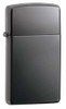 Zippo Z20492 Slim Lighter, Black Ice