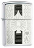 Zippo Z24196 Classic, Etched Ace, High Polish Chrome