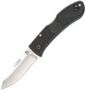 Ka-Bar Dozier Folding Hunter KA4062 — black Zytel handle, D2 satin drop point blade, lockback, reversible clip