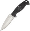 Spyderco FB24SBK2 Jumpmaster 2, H-1 Steel Spyderedge, FRN Handles