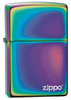 Zippo Z151ZL Lighter Spectrum, With Zippo Logo