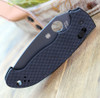 Spyderco Manix 2 XL (C95GPBBK2) 3.88" Black CPM-S30V Plain Edge Drop Point Blade, Black G-10 Handle