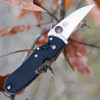 Spyderco P'Kal (C103GP) 3'' Satin Plain Black G-10