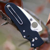 Spyderco P'Kal (C103GP) 3'' Satin Plain Black G-10