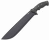 CRKT K910KKP Chanceinhell™ Machete, 12" 65Mn Carbon Steel, Rubber Handle