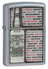 Zippo Z28344 Lighter, Jim Beam Street Chrome