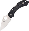 Spyderco Dragonfly 2 C28PBK2 folding knife with satin VG-10 plain blade.