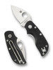 Spyderco Chicago™ Folding Knife 2" CTS-BD1N Satin Plain Blade, Black G10 Handles, Liner Lock - C130GP