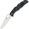 Spyderco Endura 4 C10PBK 3.75" VG‑10 plain blade with black FRN handle