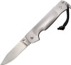 Cold Steel Pocket Bushman 95FB, 4.5" 4116 SS Satin Plain Blade, 420HC Stainless Handle
