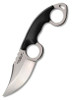 Cold Steel Double Agent II (CS39FN) 3" AUS-8A Satin Clip Point Plain Blade, Black Polymer Handle, Black Kydex Sheath