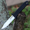 Cold Steel Peace Maker III (CS20PBS) 4" 4116 Satin Drop Point Plain Blade, Black Polymer Handle