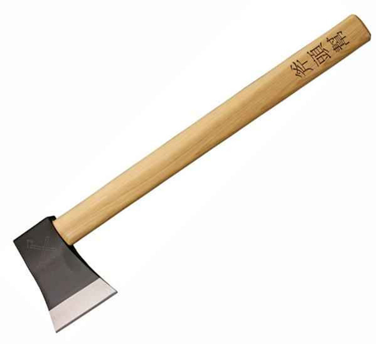 Cold Steel 90AXG Axe Gang Hatchet, Drop Forged 1055 Carbon Steel, American Hickory Handle, 20 1/4" Overall