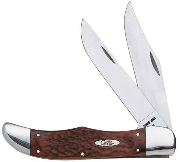 Case 189 Working Folding Hunter, Standard Jigged Rosewood Handle