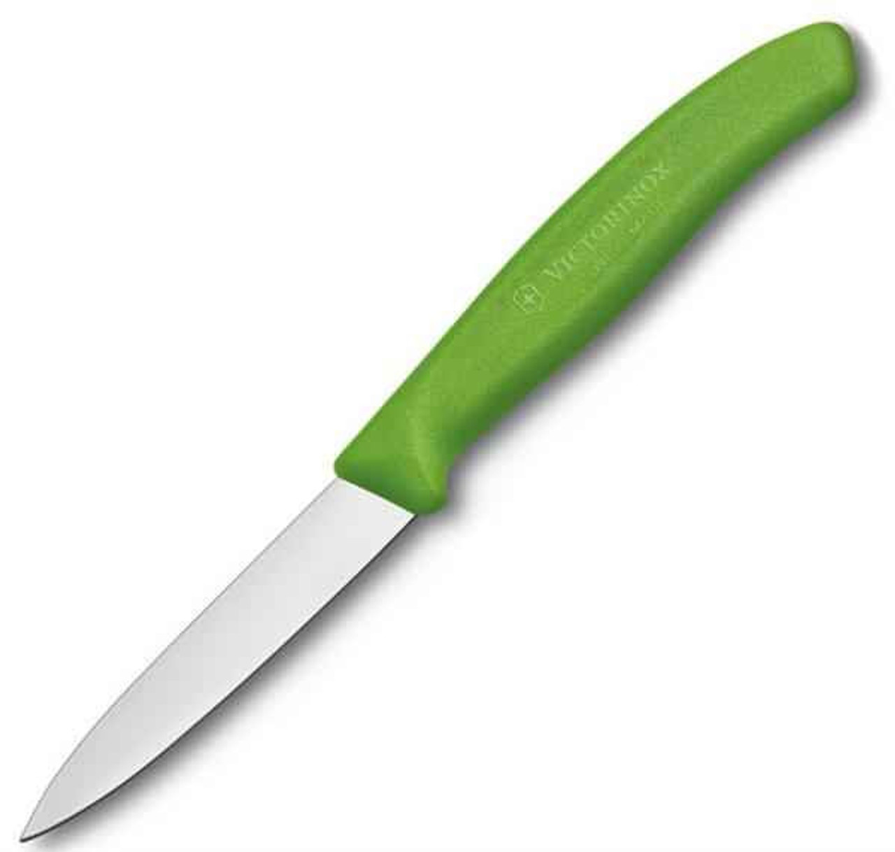 Victorinox 3 1/4" Green Straight Edge Paring Knife