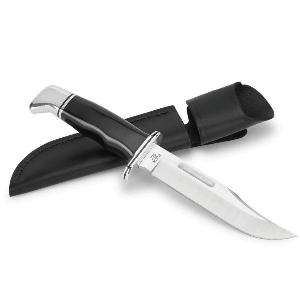 Buck 119 Special with leather sheath