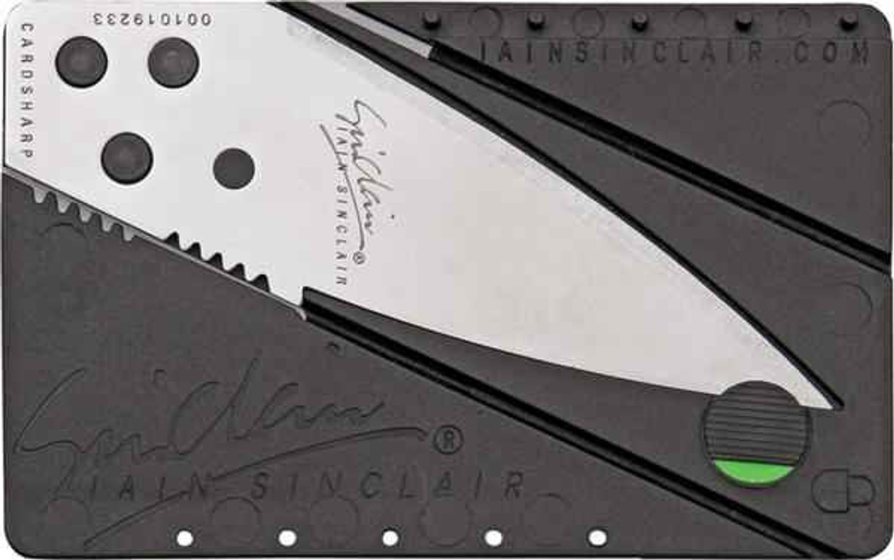 Cardsharp2 Safety Utlility Knife, Satin Stainless Steel Blade