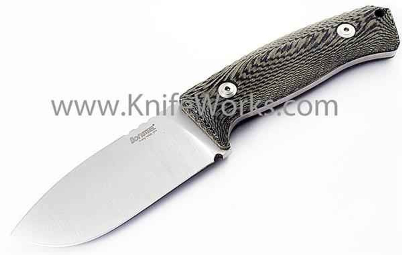Lion Steel M3 Hunting Knife, Fixed Blade, w/ Nylon Sheath