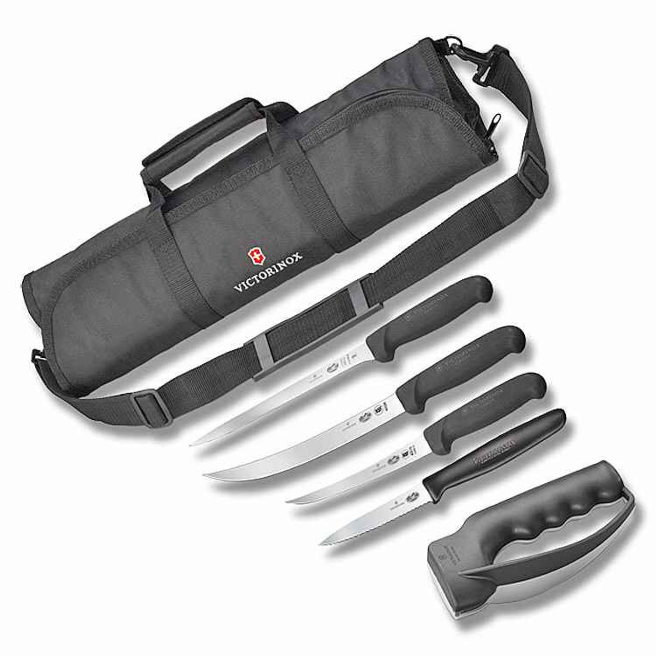 Victorinox Set of 5 Fish Fillet Kit, High Carbon Blades
