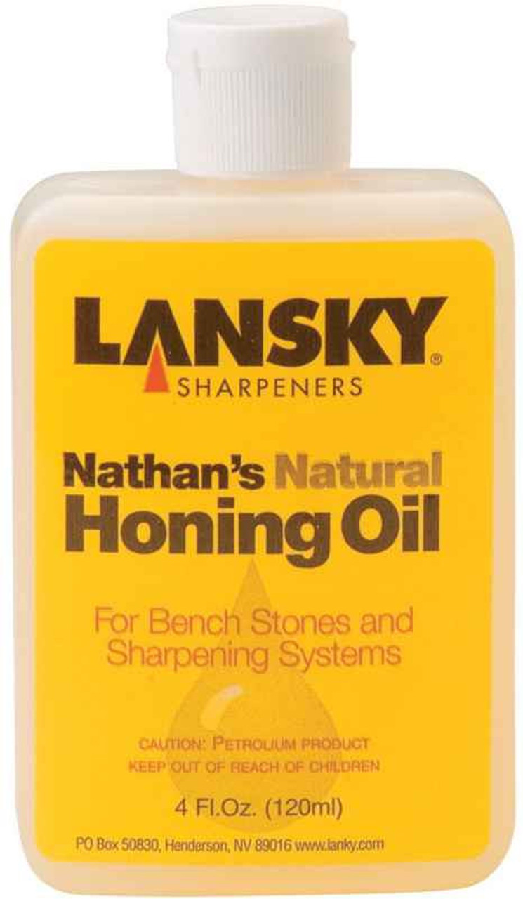 Lansky LOL01 Nathan's Natural Honing Oil 4 FL Oz. Plastic Bottle