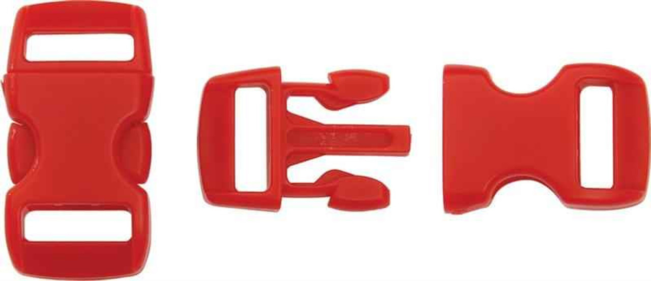 Knotty Boys Buckle. Red