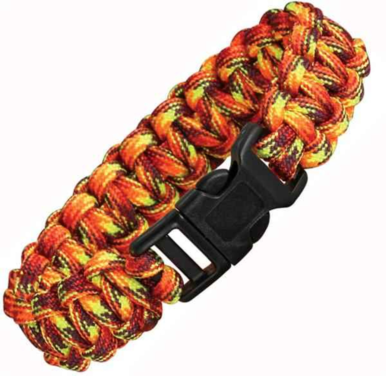 Knotty Boys Fire Survival Bracelet - Single Weave - Large Size