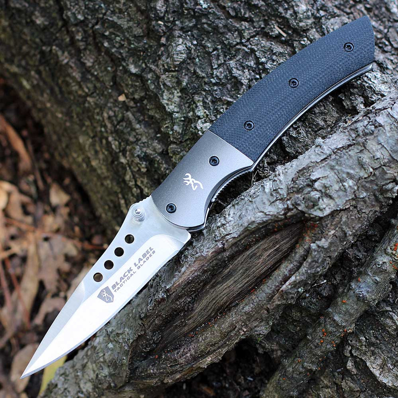 Browning Black Label Sliver G-10 tactical folder 132BL