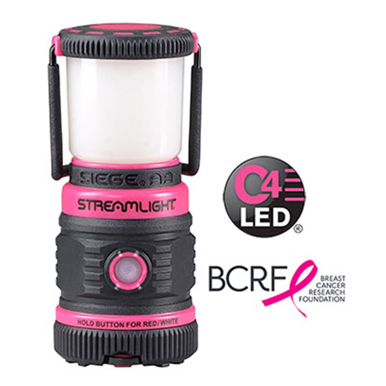 Streamlight 44944 Pink Siege AA Alkaline Lantern