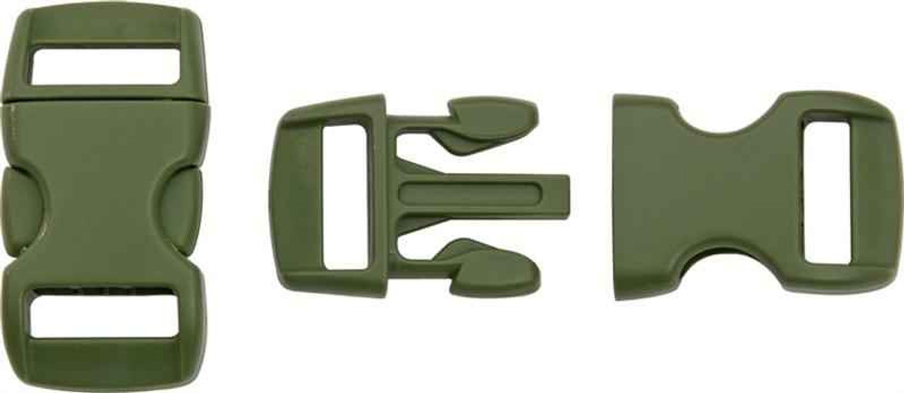 Knotty Boys Buckle. OD Green