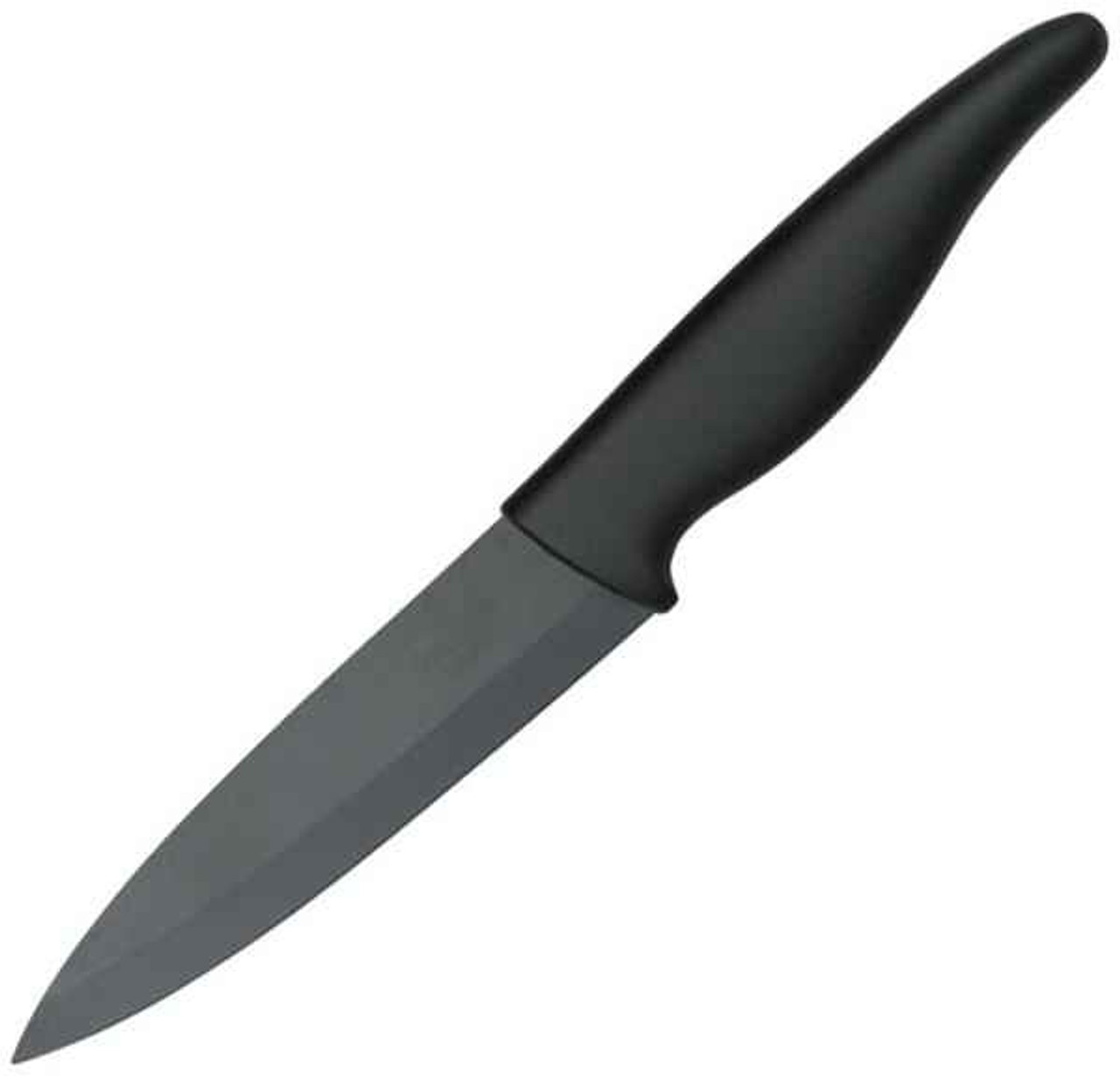 Timberline Cape Cod Ceramic, Chef Utility Knife 5", Black Ceramic Blade