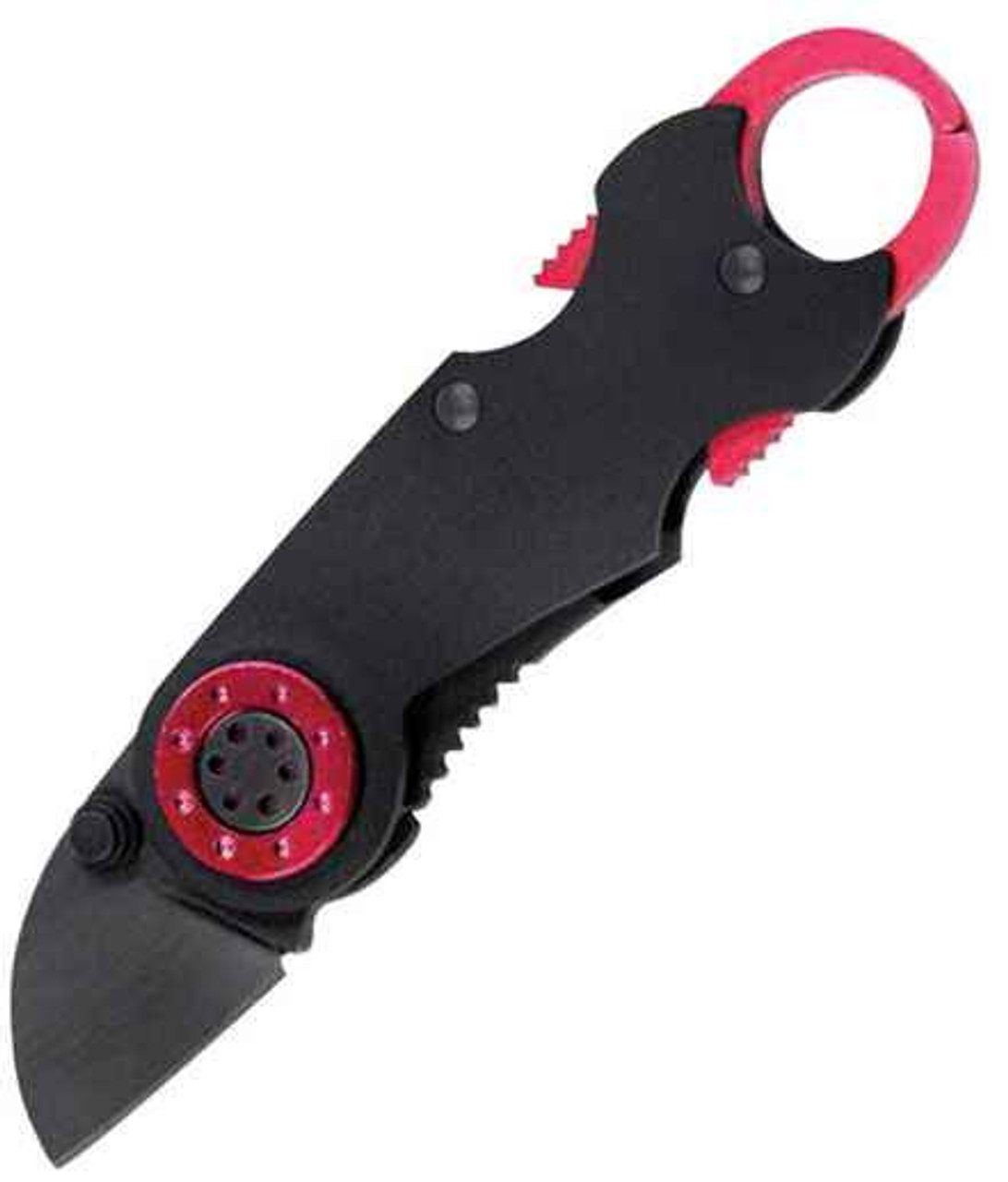 Mantis B-6 Caliper, 420J2 Handle, Black Blade, Caliper Clip