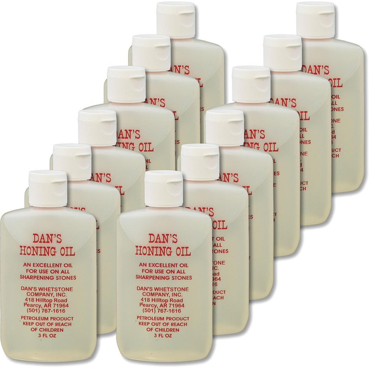 Dan's Whetstone Company 12 pk 3oz Honing Oil