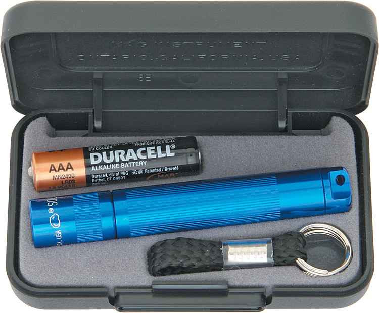 MAGLite Solitaire 1-Cell AAA Incandescent Flashlight Presentation Box - Black