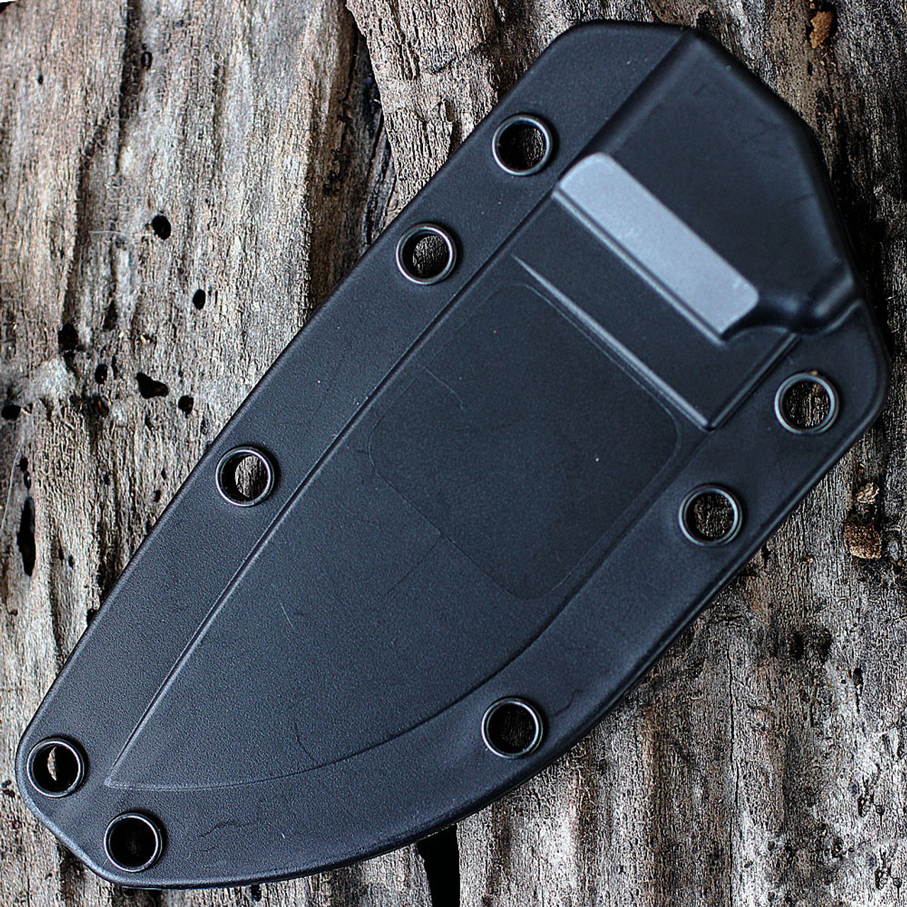 ESEE-3 Fixed Blade Knife (ESEE-3PM-MB-OD)- 3.88" OD Green 1095 Drop Point Blade, Orange G-10 Handle | Modified Pommel