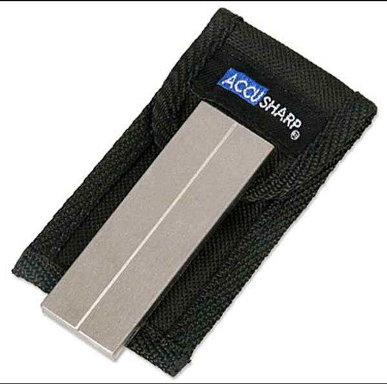 Accusharp AS027C Diamond Pocket Stone, 320 Grit Coarse & 800 Grit Fine