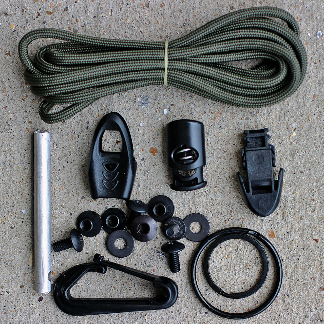 ESEE-Izula II Survival Kit Fixed Blade Knife (IZULA-II-DT-KIT) 2.63" Desert Tan 1095 Drop Point Blade, Tan Micarta Handle