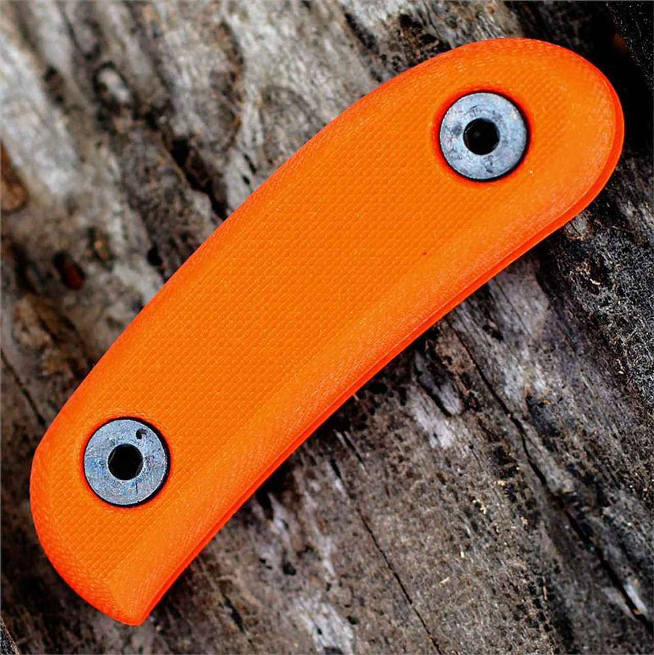 ESCANHDLOR Esee Candiru Knife Handle Scales Orange G-10