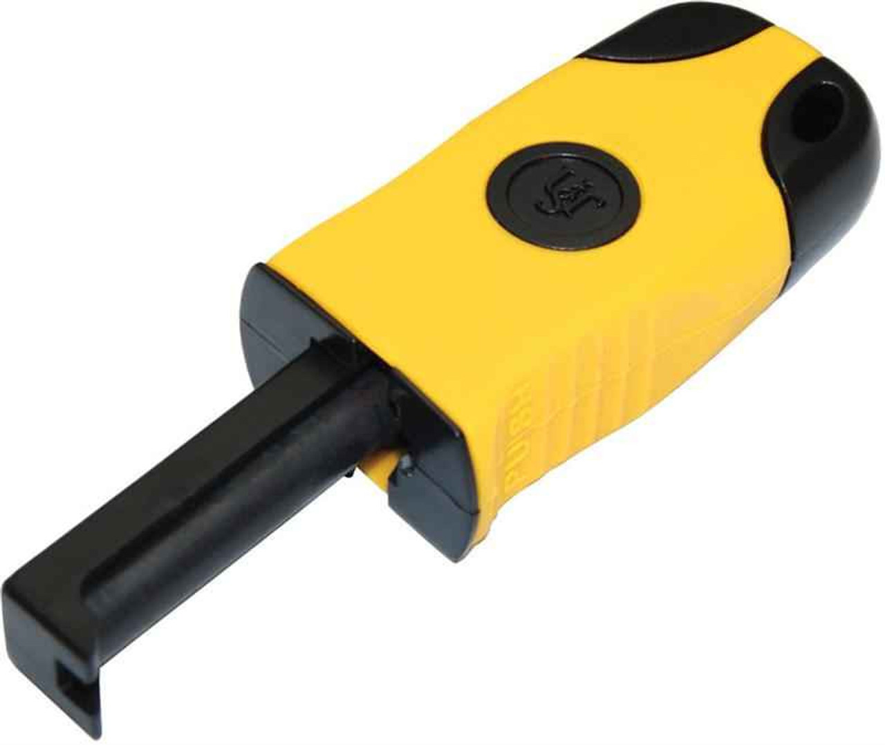 Ultimate Survival Sparkie Fire Starter, Yellow Composition housing with Black Rubberized insert grips