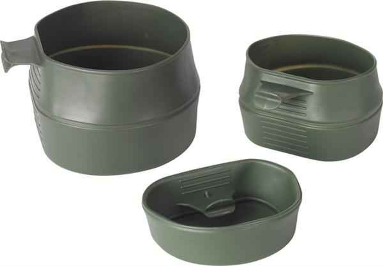 Pro Force Fold a Cup, Large, Olive Green