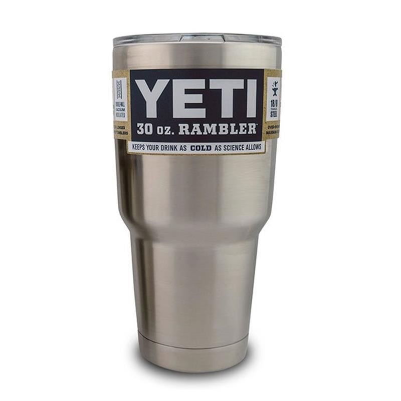 yeti rambler stainless steel vacuum insulated tumbler