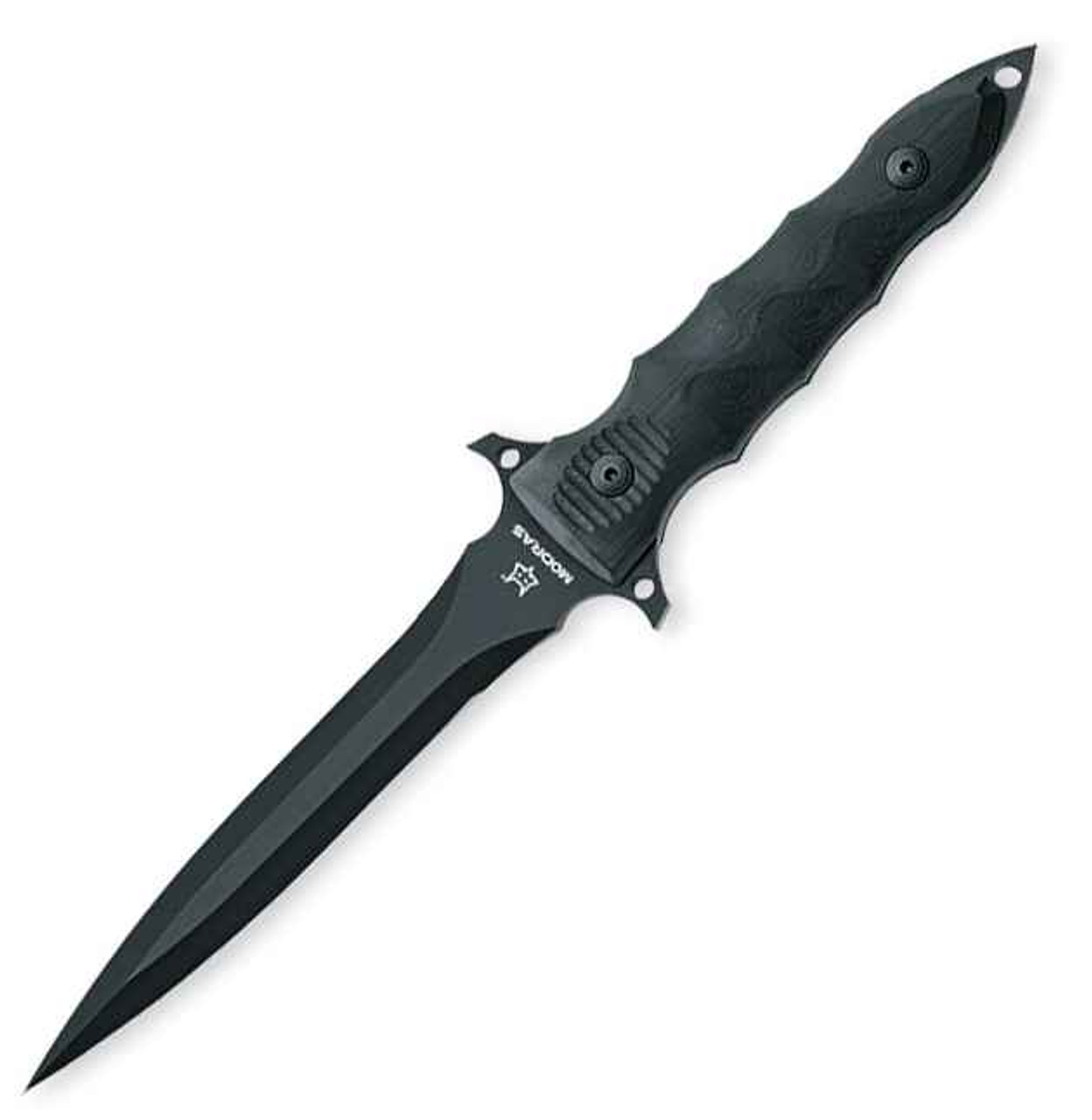 FOX Knives Modras Fixed Blade, N690Co, Black G-10 Handle