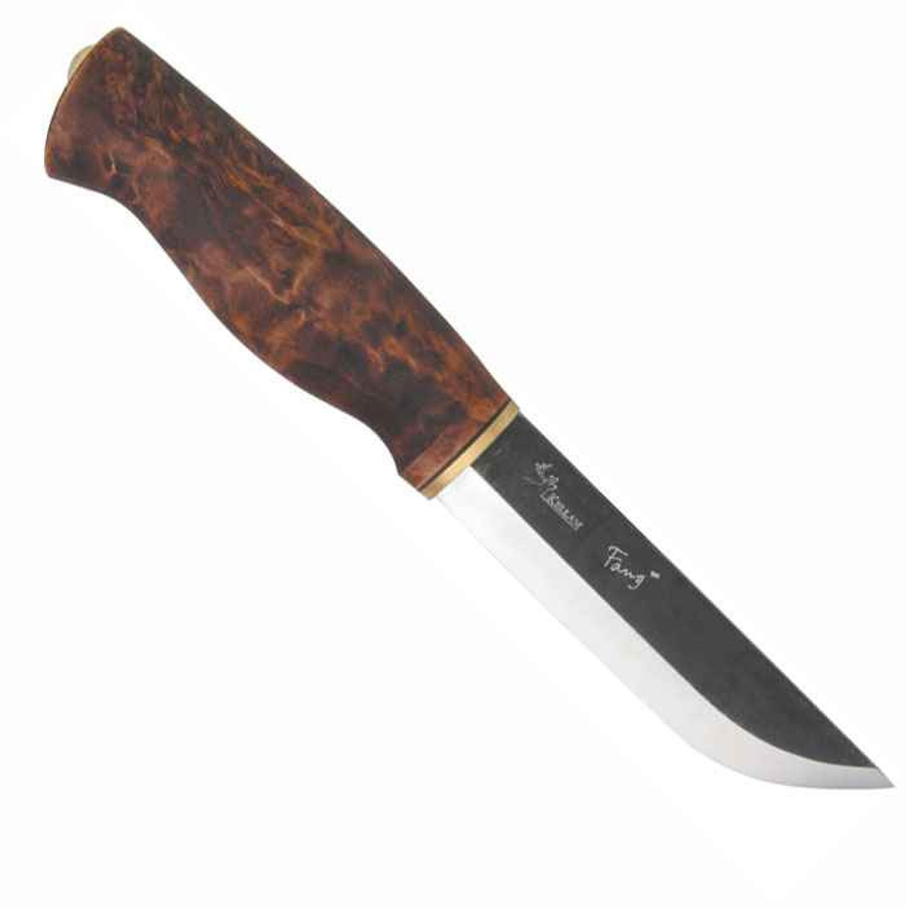 Kellam Fang. 9 5/8" overall. 4 3/4" carbon steel blade.