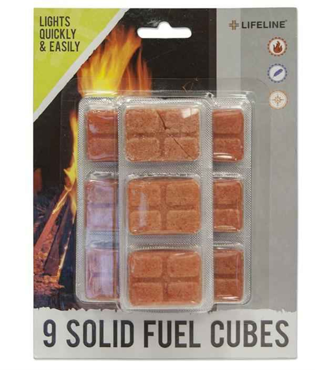 Lifeline 4277 : 9 Solid Fuel Cubes