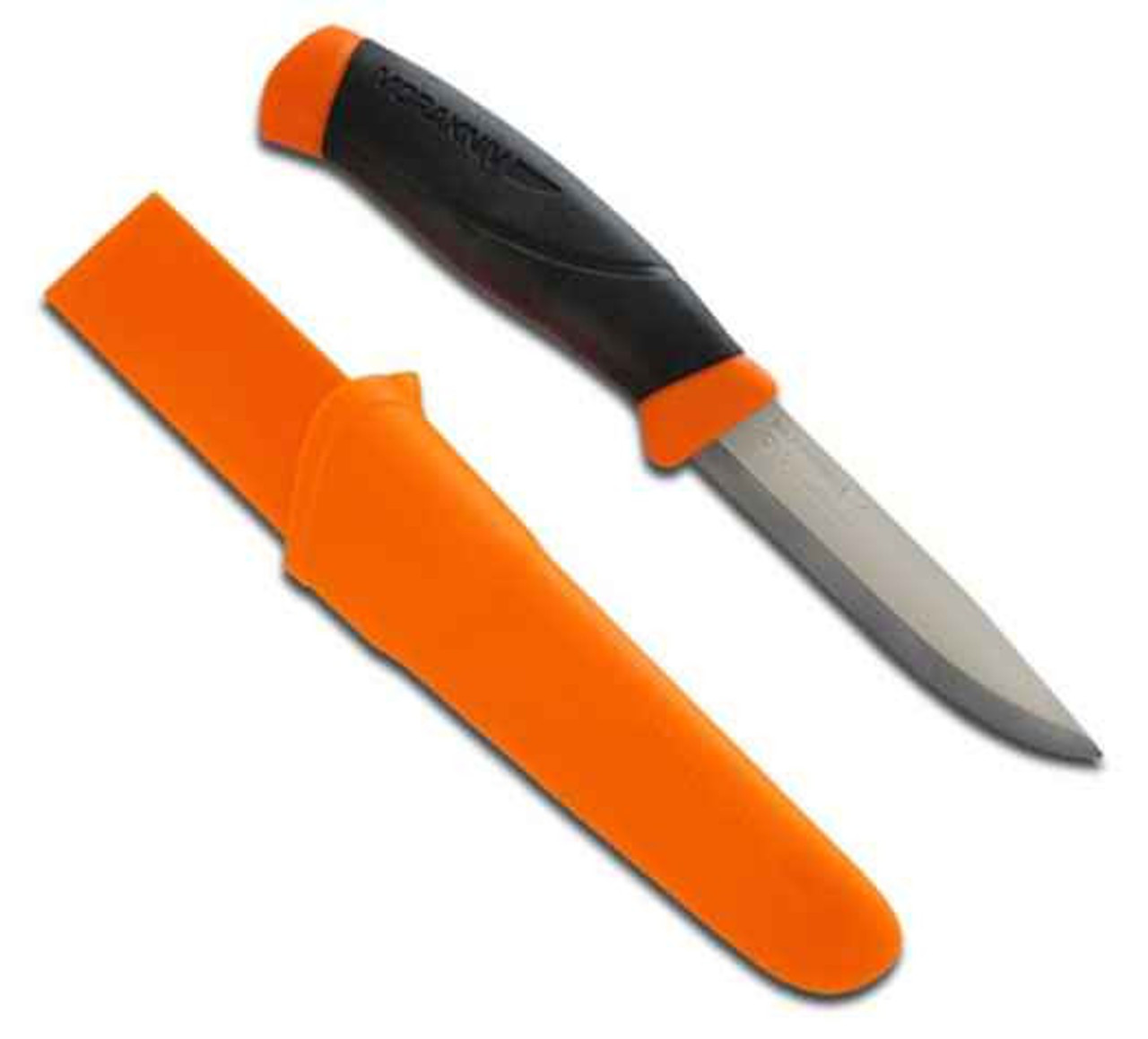Mora Clipper Companion Fluorescent Orange, 4" Stainless Steel Blade