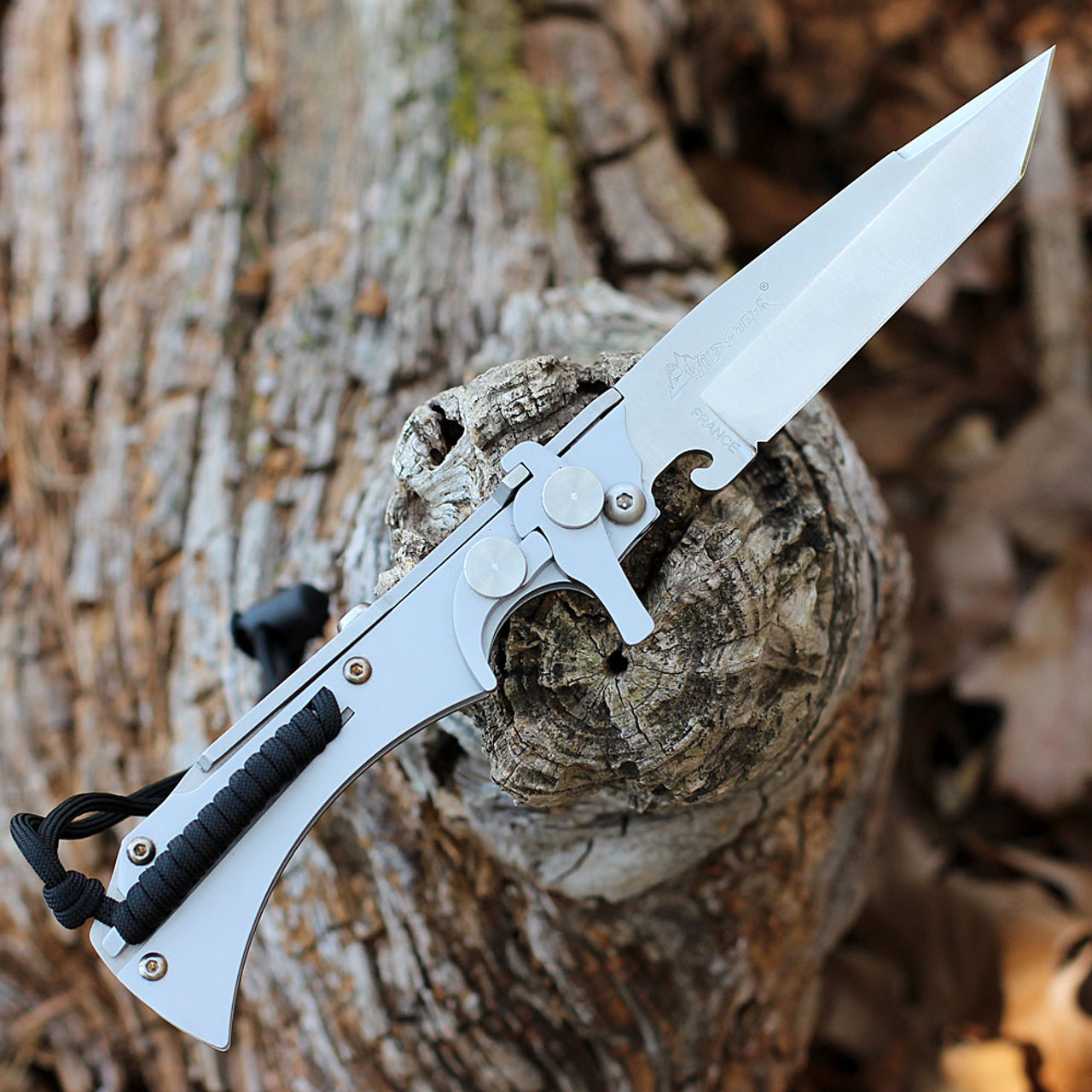 Wildsteer "WX" Folding Knife - 3.25" X46Cr13 SS Tanto Blade