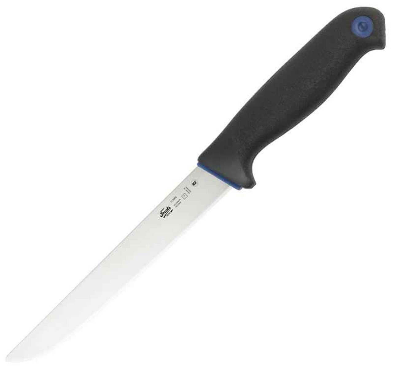 Mora FT08286 Boning Knife, 5.71" Swedish Cold-Rolled SS Plain Blade, Rubber Handle