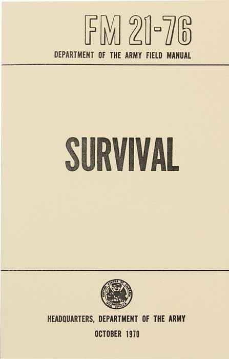 Survival Book - Headquarters, Department of the Army