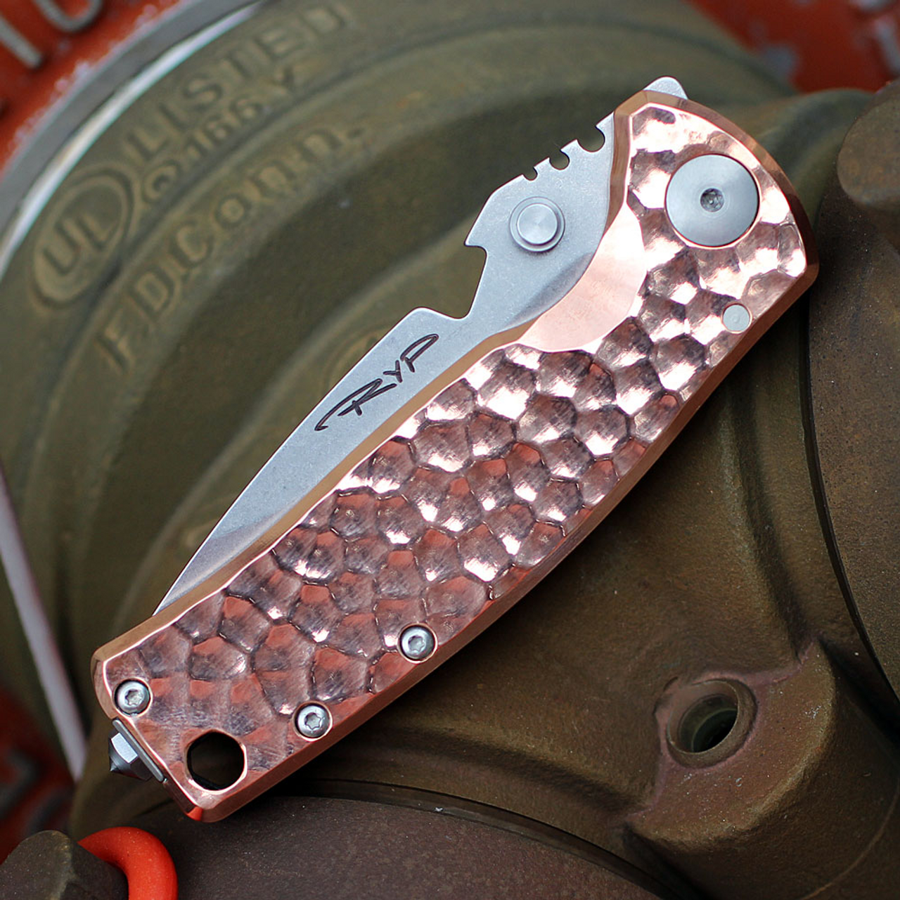 DPX HEST/F Urban Copper DPHSF054, 2.9" CPM S35VN, Copper Frame / Titanium Handle